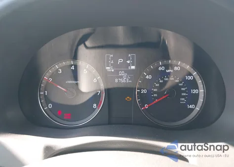 2016 Hyundai Accent Se z USA, uszkodzony, nr VIN KMHCT4AE6GU955695